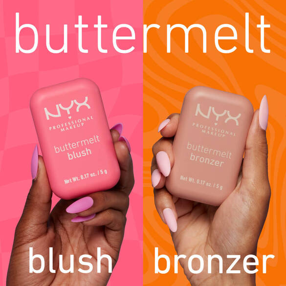 Get the sun-soaked and bronzed look with Buttermelt Blush and Buttermelt Bronzer