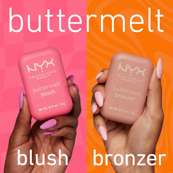 Get the sun-soaked and bronzed look with Buttermelt Blush and Buttermelt Bronzer