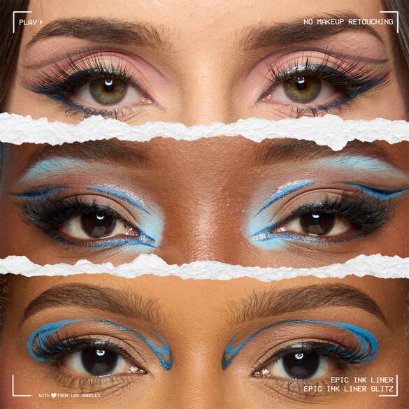 Epic Ink Liner is now available in 6 intensely pigmented shades. 