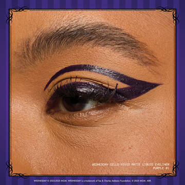 WEDNESDAY CELLO VIVID MATTE LIQUID EYELINER