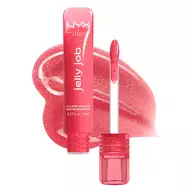 Jelly Job packshot solider show on top of product swatch in shade 08 Jelly Kiss'd