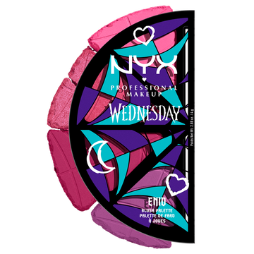 Wednesday Stained Glass Blush Palette