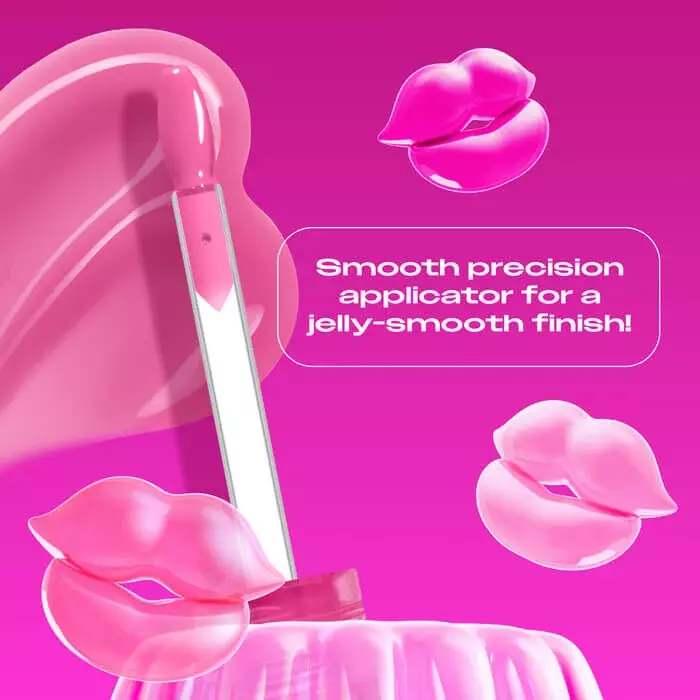 Jelly Job applicator close up highlighting the new spatula applicator for a jelly-smooth finish