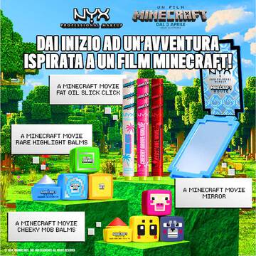 A MINECRAFT MOVIE Cheeky Mob Balms