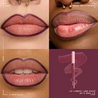 Applicazione sulle labbra del NYX Professional Makeup Lip Lingerie Liner Stain.