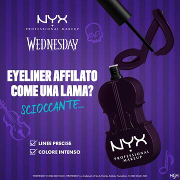 WEDNESDAY CELLO VIVID MATTE LIQUID EYELINER