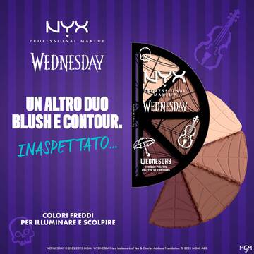 Wednesday Stained Glass Contour Palette Benefits