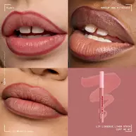 Applicazione sulle labbra del NYX Professional Makeup Lip Lingerie Liner Stain.