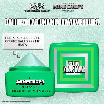 A MINECRAFT MOVIE Rare Highlight Balms