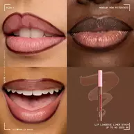 Applicazione sulle labbra del NYX Professional Makeup Lip Lingerie Liner Stain.