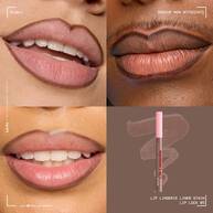 Applicazione sulle labbra del NYX Professional Makeup Lip Lingerie Liner Stain.