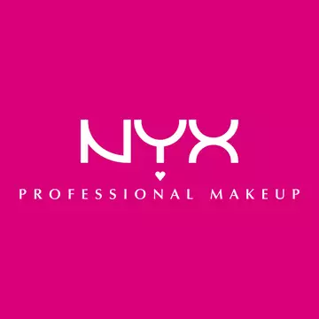 Bold pink NYX promotional image with jelly-themed graphics. Three tubes of Jelly gloss are displayed with a large pink jelly mold. Text reads: "No filler, just jelly! Jelly smooth lip smoothing shine. Jelly juicy full-bodied volume." Bottom row includes icons for vegan formulas, cruelty-free, and no makeup retouching.