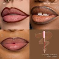 Applicazione sulle labbra del NYX Professional Makeup Lip Lingerie Liner Stain.