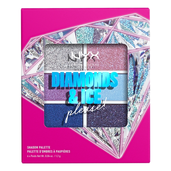 Diamonds & Ice Palette 6 Ombretti | NYX Professional Makeup